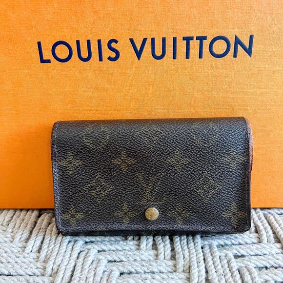 Louis Vuitton Monogram Portefeiulle Tresor Wallet CA0050 - Picture 1 of 11
